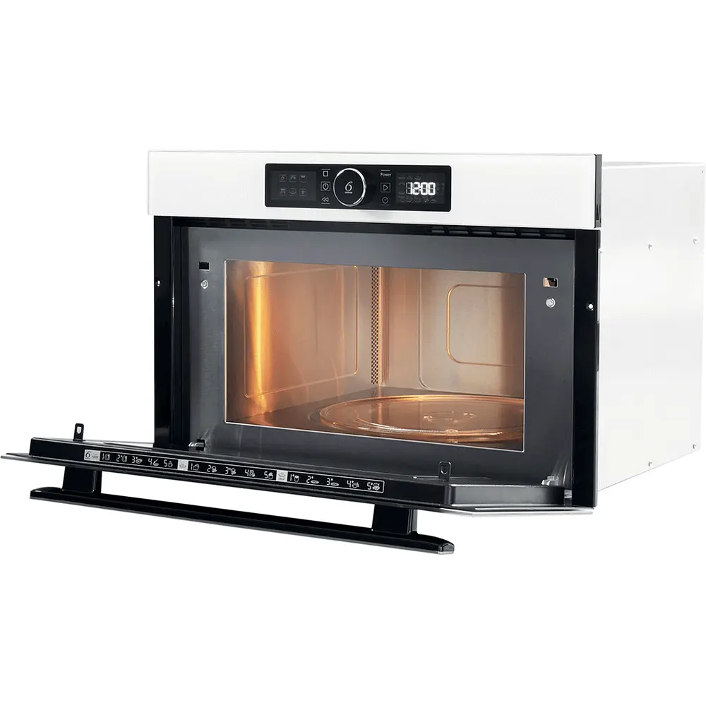 Вбудована мікрохвильова піч Whirlpool AMW730/WH на 31 л із грилем - фото 4