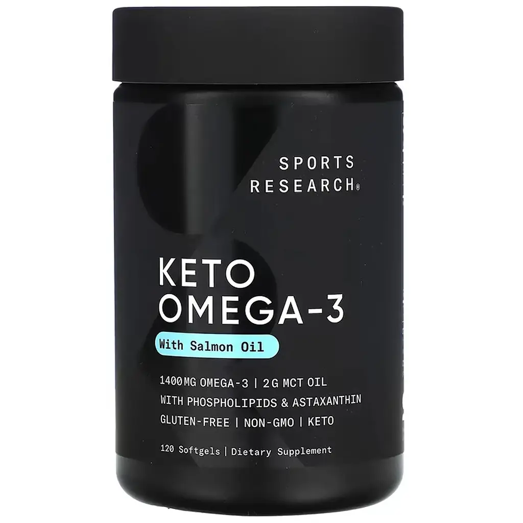 Keto Omega Sport Research 1250 мг 120 капсул