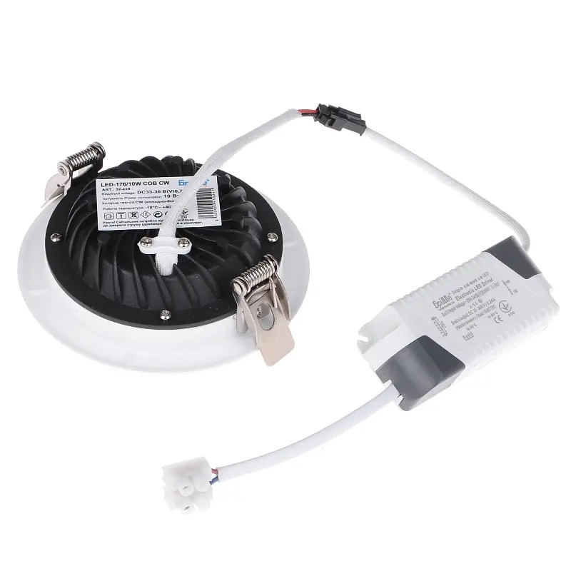 Потолочный светильник Brille LED врезной LED-176/10W COB CW 32-229 - фото 2