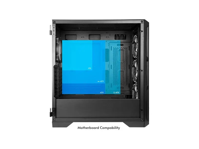 Корпус Chieftec APEX AIR Black (GA-01B-M-OP) - фото 8