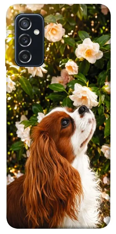 TPU чохол Demsky Flower spaniel для Samsung Galaxy M52