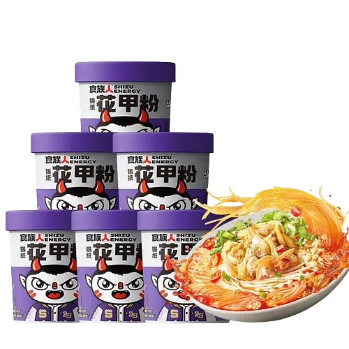Локшина швидкого приготування Shizu Energy Instant Vermicelli Cup Clam Flavor, 145 г - фото 6