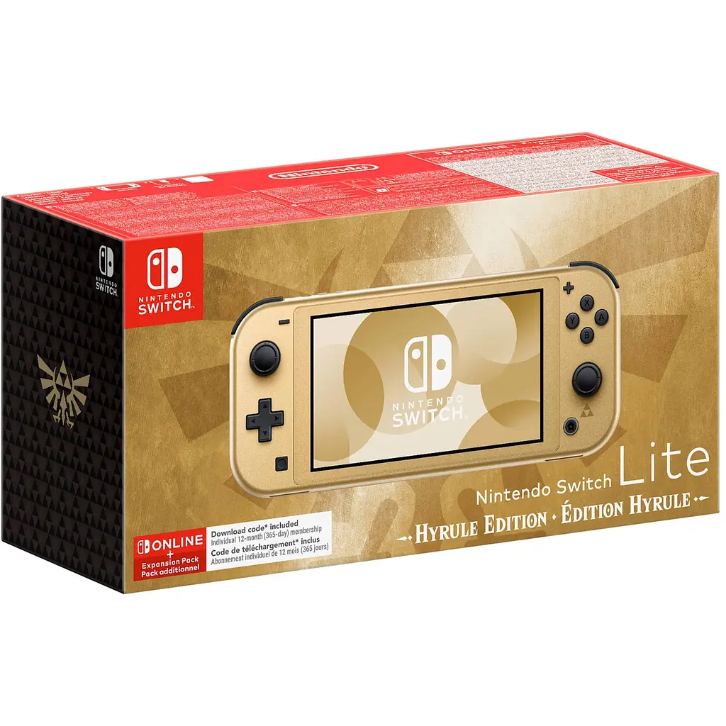 Портативна ігрова консоль Nintendo Switch Lite Hyrule Edition (0045496453893) - фото 3