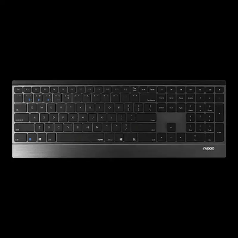 Клавіатура Rapoo E9500M Wireless Black (E9500M Black) - фото 4