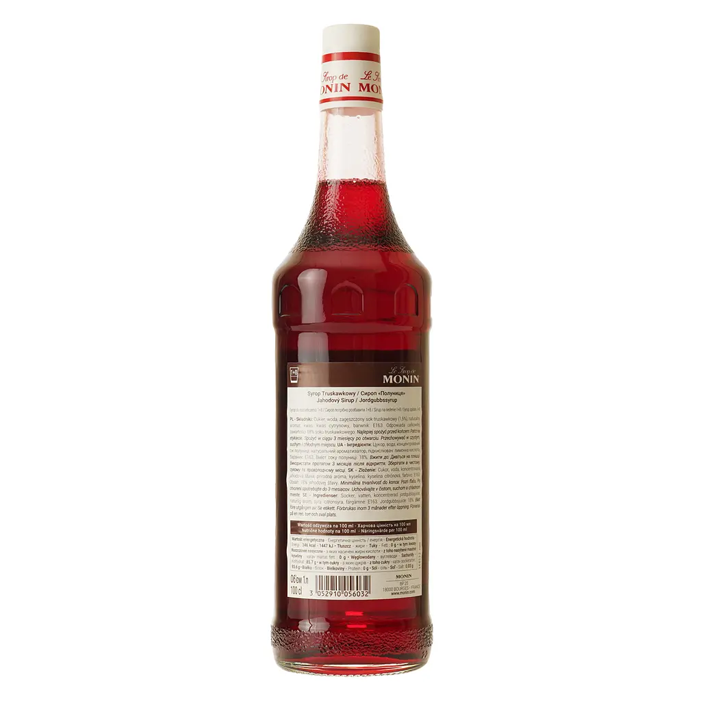Сироп Monin Strawberry Клубника 1 л - фото 3