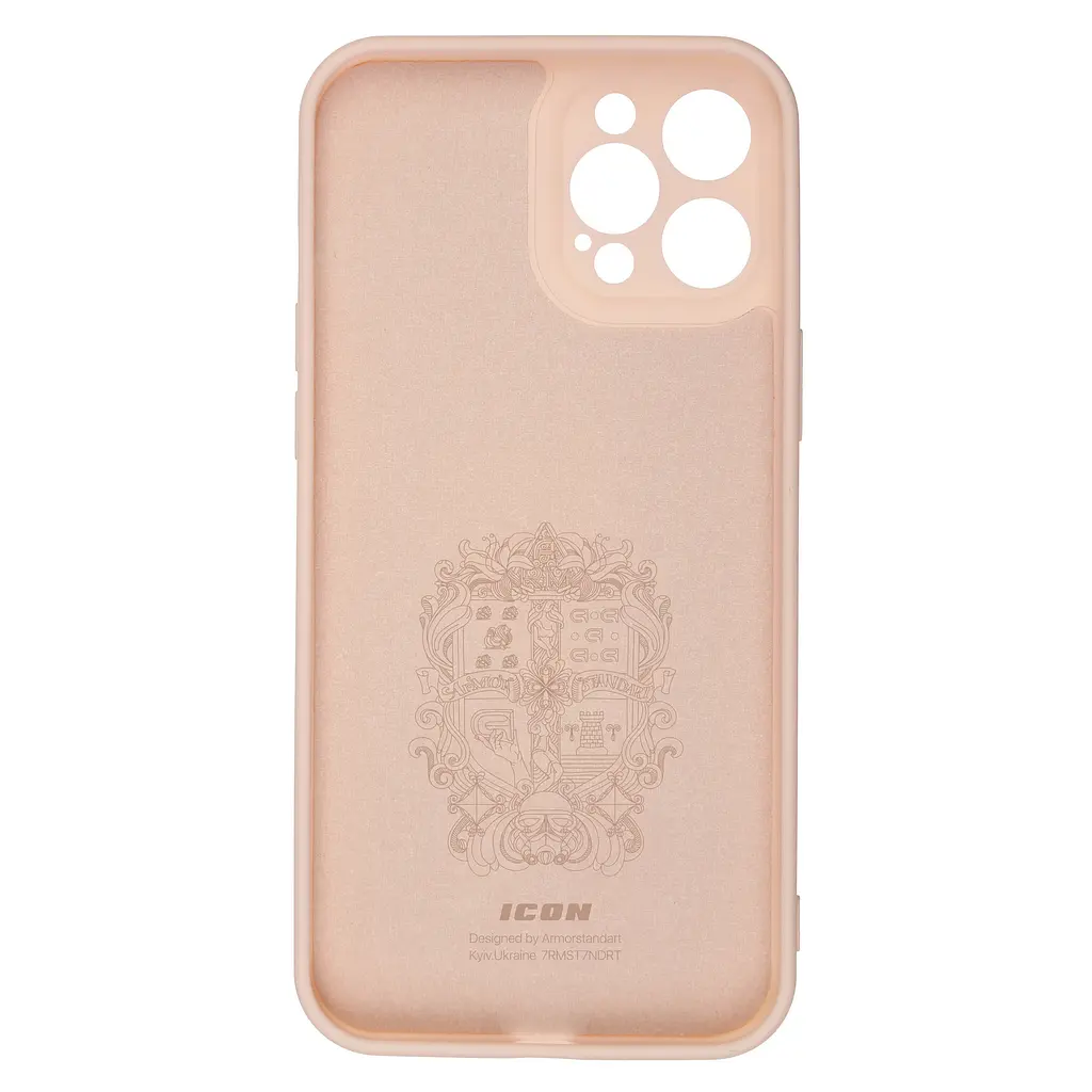 Чехол ArmorStandart ICON для Apple iPhone 12 Pro Max Camera cover Pink Sand (ARM57509) - фото 2