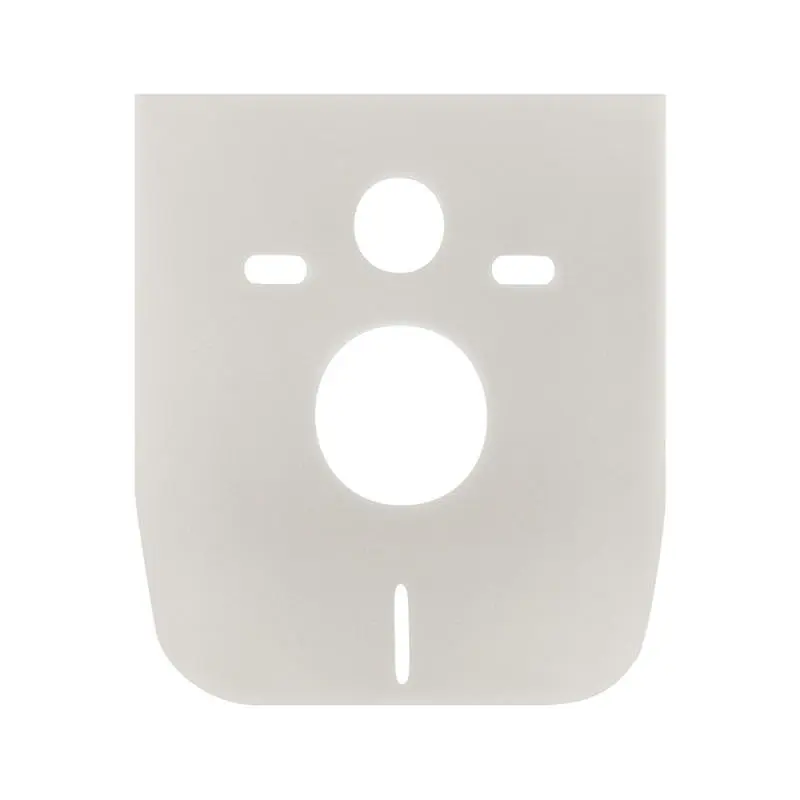 Набор: Qtap Robin Ultra Quiet унитаз подвесной QT1333046EUQW + Nest комплект инсталляции 4в1 (круглая клавиша Chrome) QT0133M425 + QT0111M11112CRM - фото 5