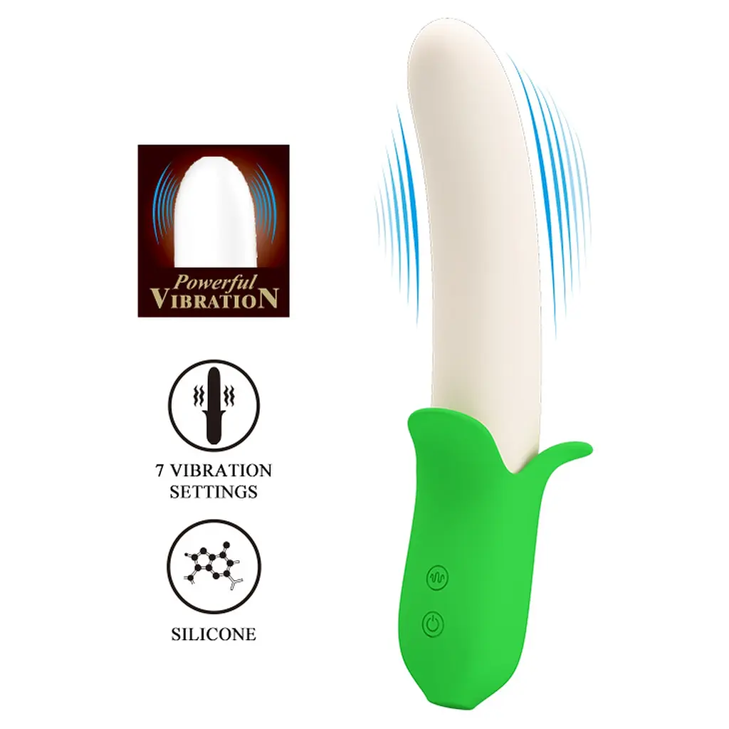 Вібратор PRETTY LOVE - Banana Knight, 7 vibration functions PRETTY LOVE BI-014976 100058 - фото 10