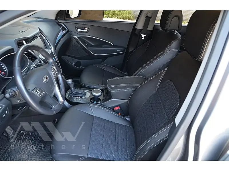 Авточохли модельні MW Brothers для Hyundai Santa Fe III c 2012 - фото 8