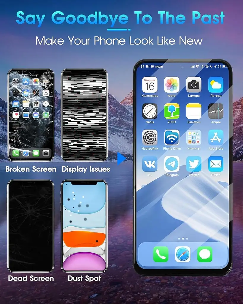 ЖК-дисплей Дигитайзер для Huawei Honor X8a 2023 CRT-LX1 CRT-LX2 CRT-LX3 - фото 5
