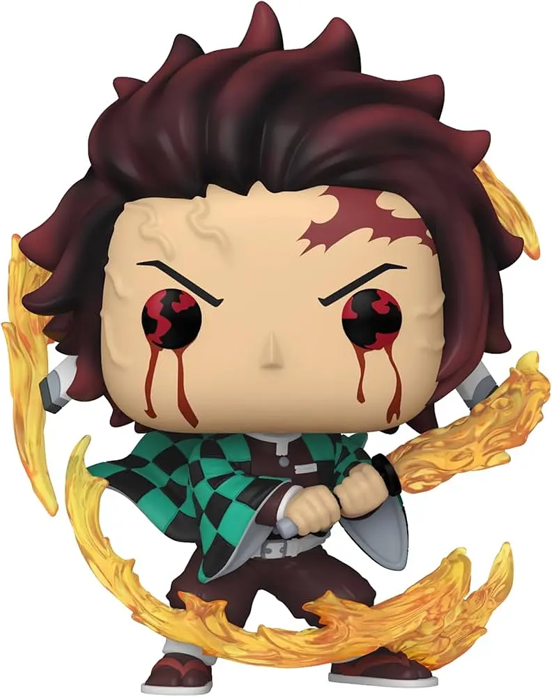 Коллекционная фигурка Funko Pop Клинок рассекающий демонов Танджиро Demon Slayer Tanjiro 10 см DS TK 1748 - фото 2