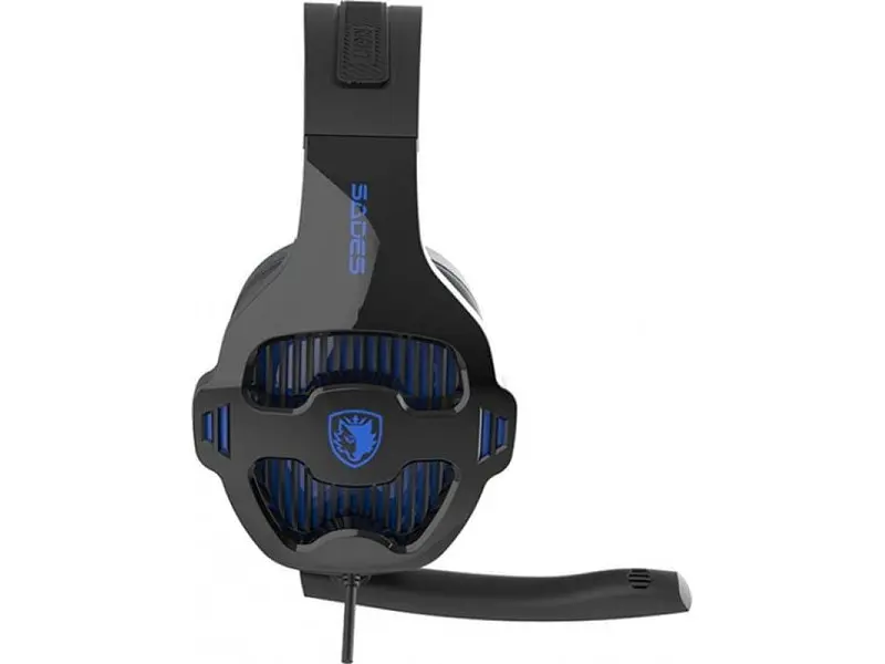 Гарнітура Sades SA-726 Ppower Black/Blue (SA726BLJ) - фото 7