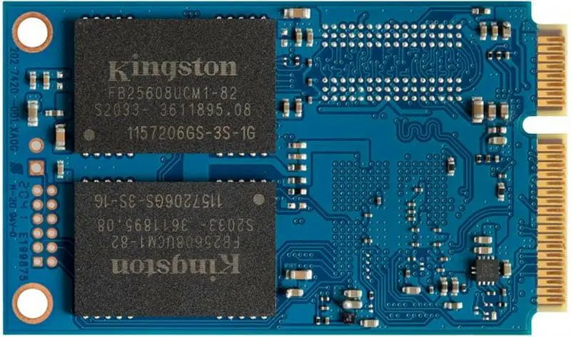 Накопичувач SSD Kingston KC600 mSATA SATAIII 3D TLC 512GB (SKC600MS/512G) - фото 4