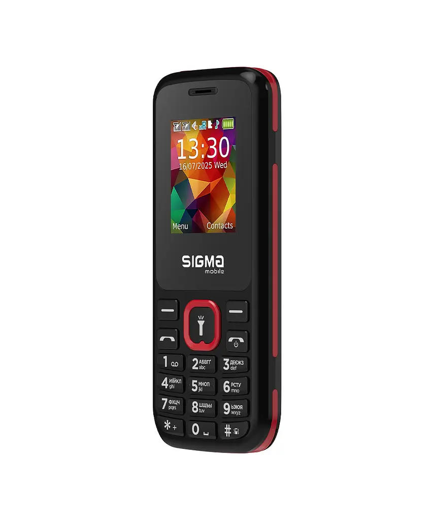 Мобільний телефон Sigma mobile X-style 171 Mini Dual Sim Чорний/Червоний - фото 3