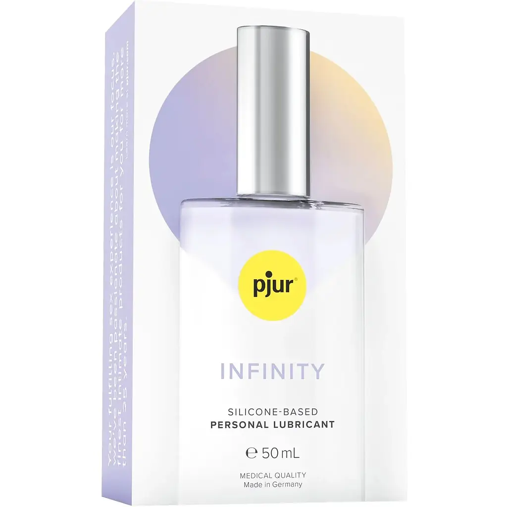 Премиальная смазка на силиконовой основе Pjur Infinity silicone-based (50 мл) 2в1 - фото 3