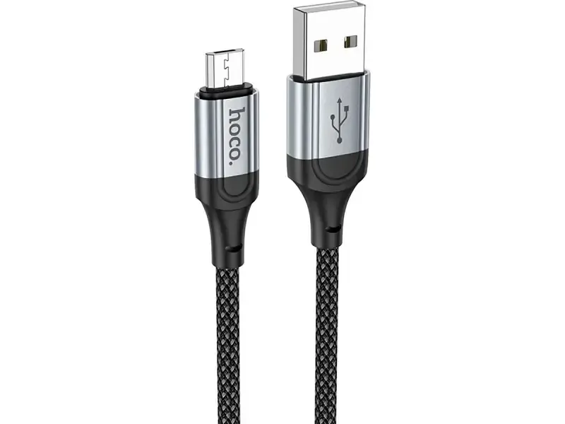 Кабель Hoco X102 USB Type-A to Micro USB 1m Black (6942007608763)