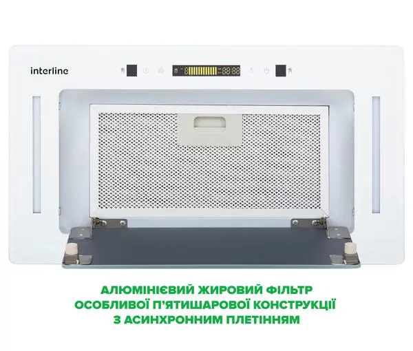 Витяжка Interline JOLLY WH A/60/GL/K - фото 4