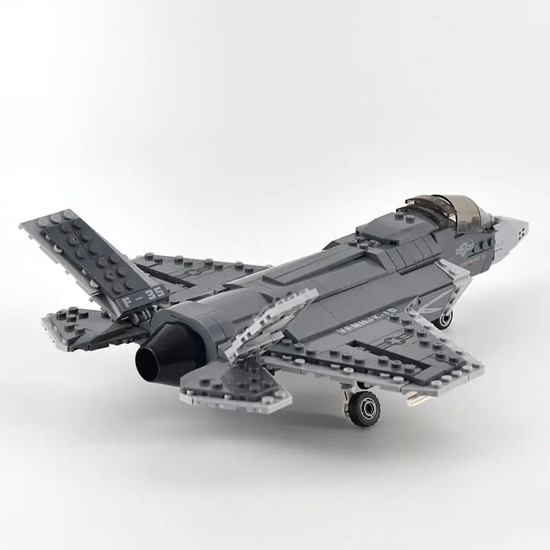 Конструктор XingBao Винищувач F-35 Fighter 646 Деталей - фото 6