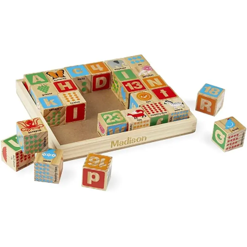 Кубики Melissa&Doug Цифри / Букви (MD2253) - фото 4