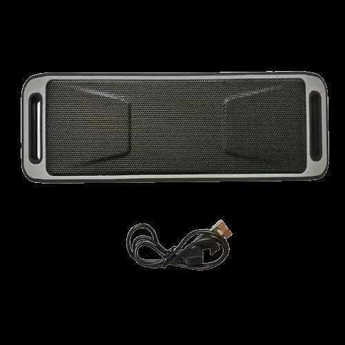 Колонка портативная UKC G62 10Вт USB AUX FM Bluetooth черная (ЦУ-00034841) - фото 4