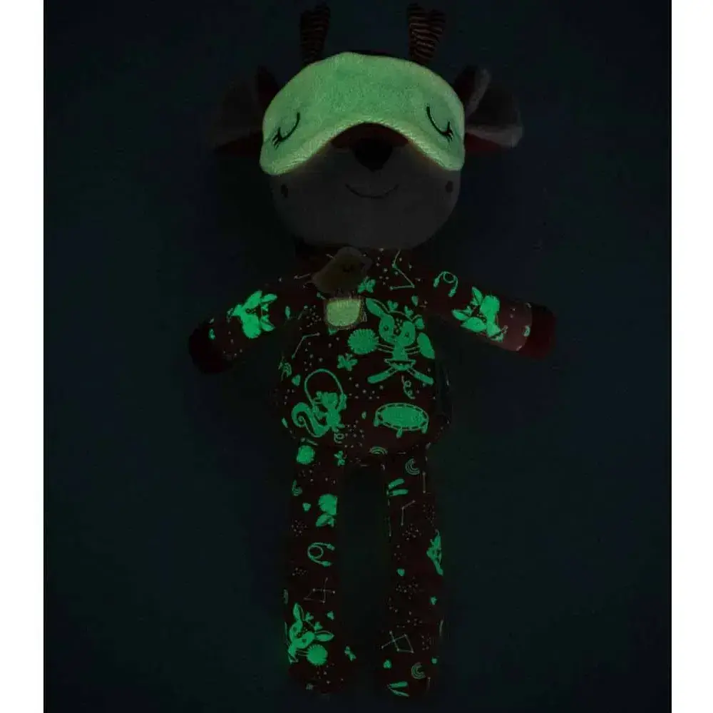 М'яка іграшка Lilliputiens Оленя Стелла світиться у темряві (83448) - фото 4