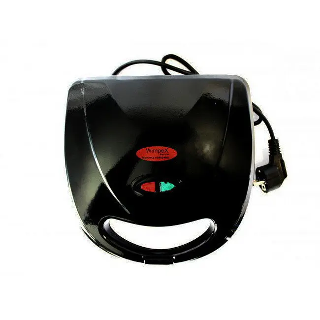 Сендвичница бутербродниця Wimpex WX-1049 750W Black - фото 3