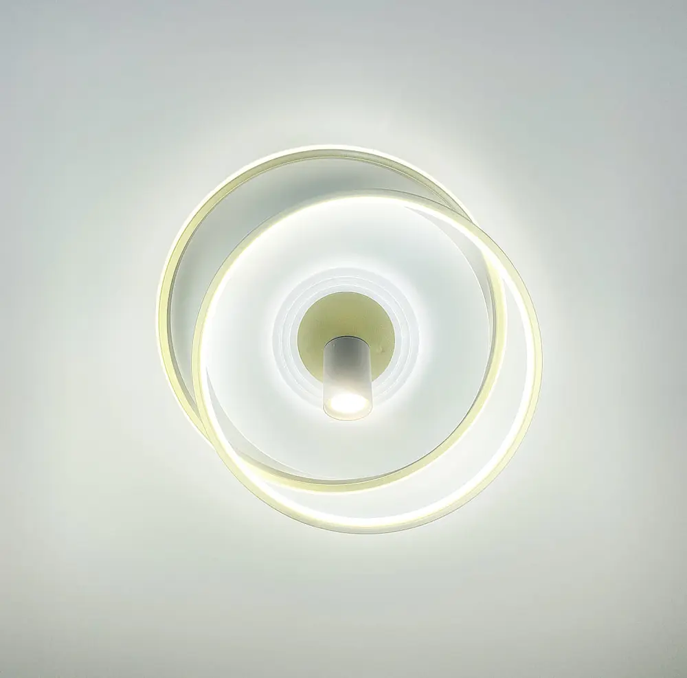 Стельова LED люстра круглої форми Line.F 310/500 - фото 5
