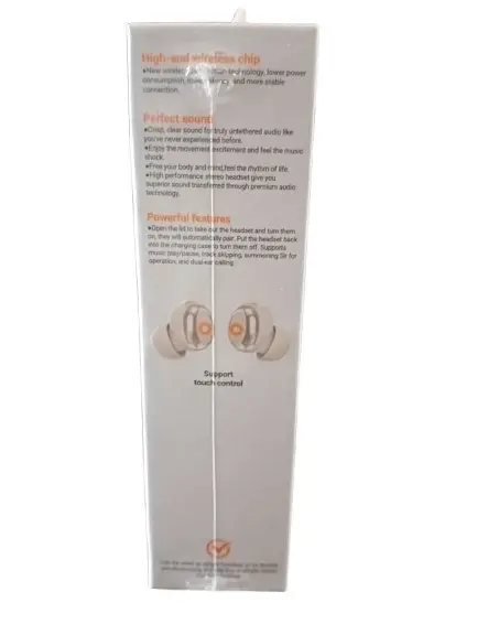 Беспроводные TWS наушники Hoco EW200 Elegant Bluetooth 5.3 Milky White - фото 3