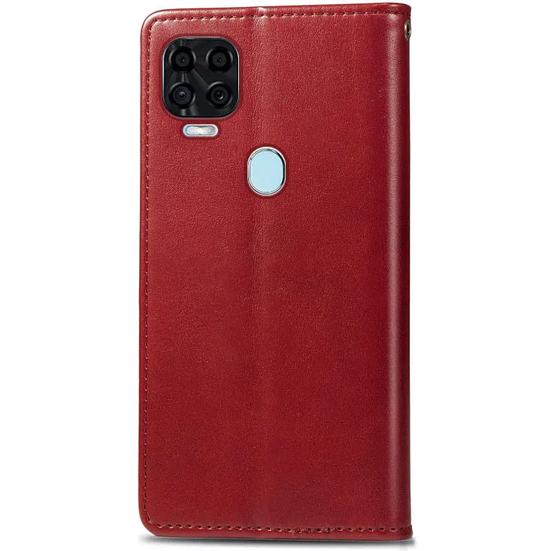 Шкіряний чохол-книжка Getman Gallant (PU) для ZTE Blade v2020 Червоний - фото 2