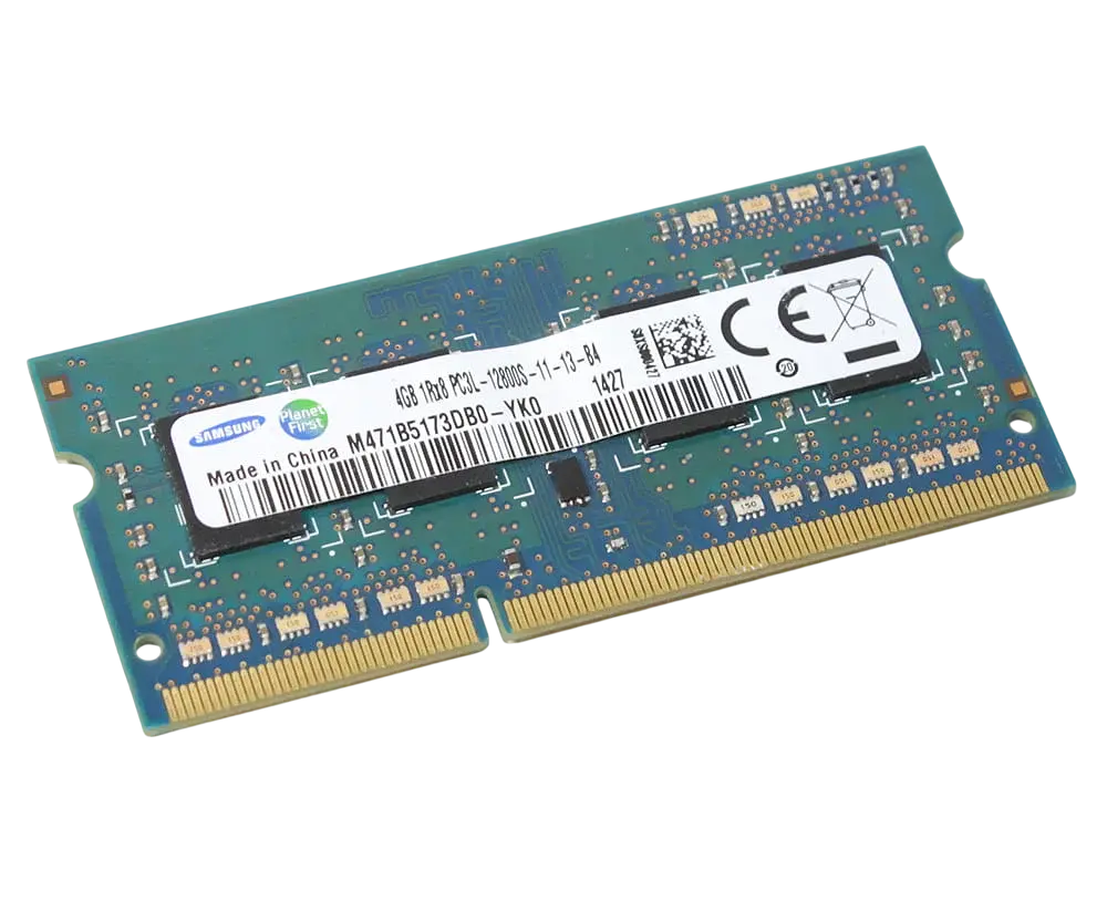 Оперативная память Samsung 4GB SODIMM DDR3 1600MHz (M471B5173DB0-YK0) - фото 2