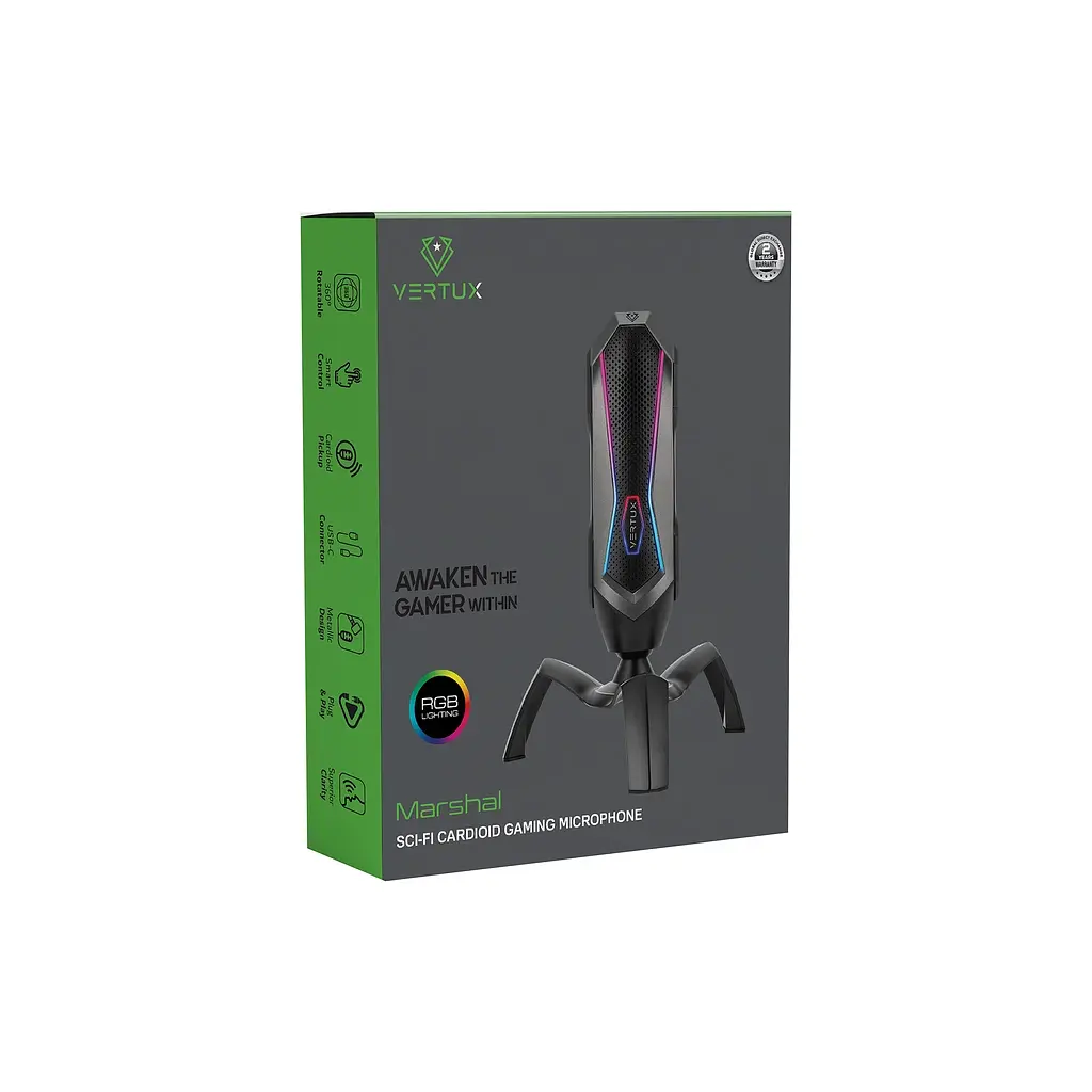 Мікрофон Vertux Marshal USB Black (marshal.black) - фото 8