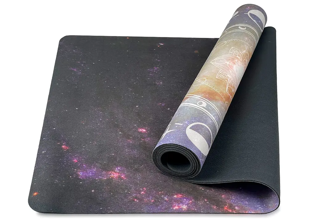 Килимок для йоги EasyFit Light VioletMoon (замша-каучук) (EF-1926-3) - фото 12