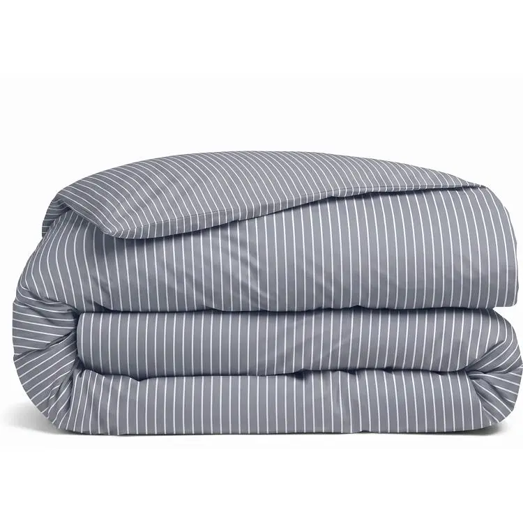 Підковдра євро з вареної бавовни 200х220 DENIM STRIPE COSAS (2200000049162)