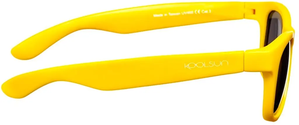 Дитячі сонцезахисні окуляри Koolsun Wave 3+ золотисті (KS-WAGR003) - фото 2