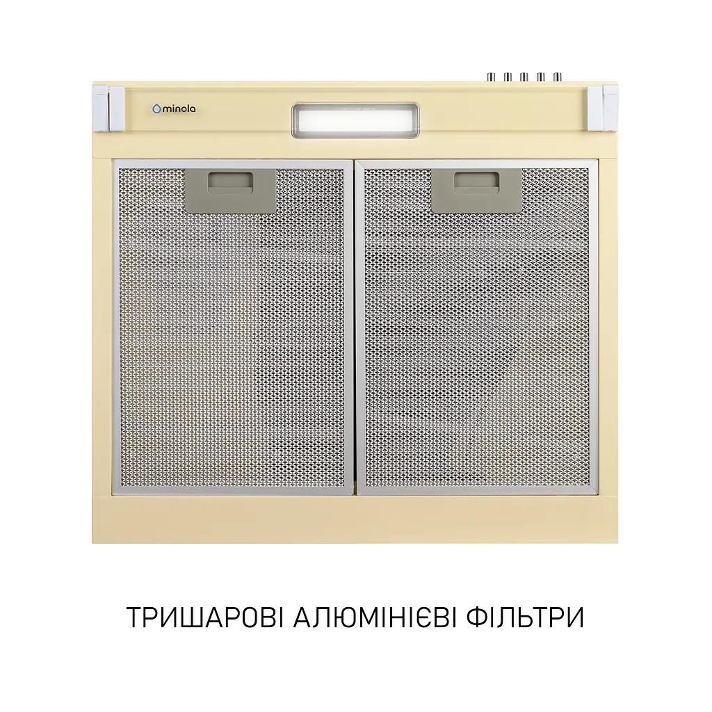 Витяжка плоска Minola HPL 522 BG - фото 6