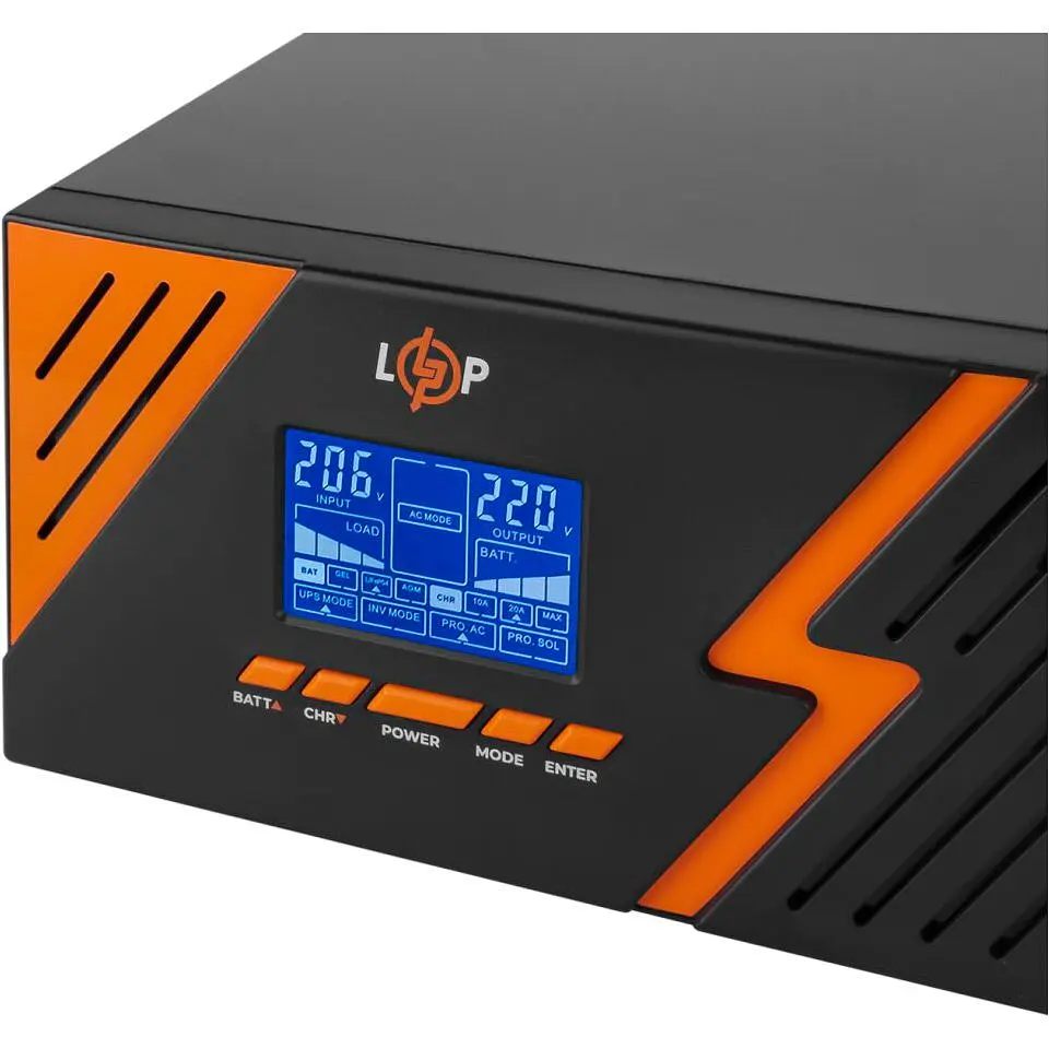 Джерело безперебійного живлення [ДБЖ] LogicPower LPM-PSW-1500VA 1050W Black [22754] [107301] - фото 5