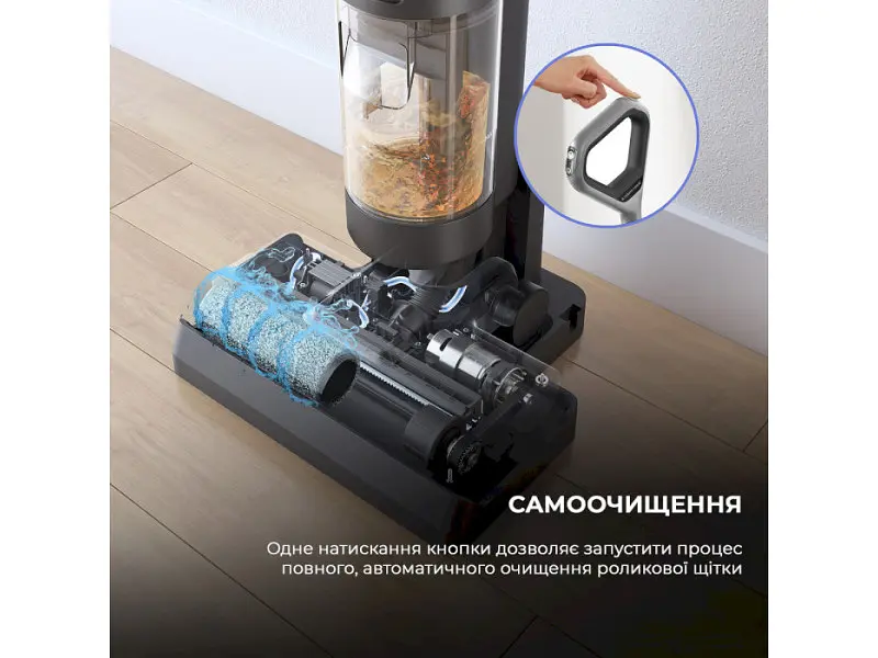 Миючий вертикальний пилосос Dreame Wet&Dry Vacuum Cleaner H11 Core (HHR21A) - фото 7
