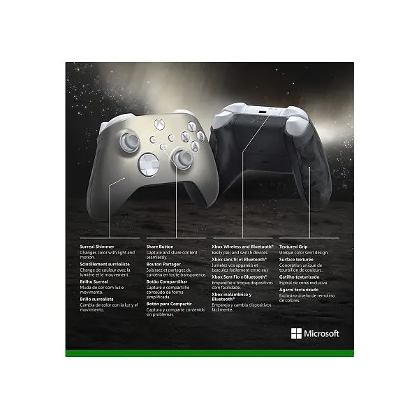 Геймпад Microsoft Xbox Series X, S (Lunar Shift) - фото 7