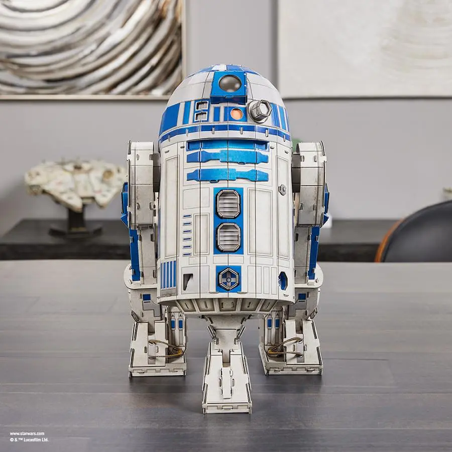 Пазл для створення 3D-моделі Spin Master Зоряні війни: дроїд R2-D2, 201 деталь (SM45757/6069817) - фото 9
