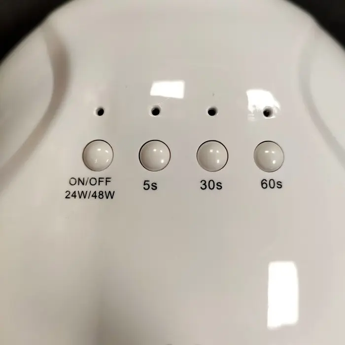 УФ лампа для гель-лаку SUN ONE LED UV Lamp 48 W для полімеризації, нарощування нігтів USB Біла - фото 6