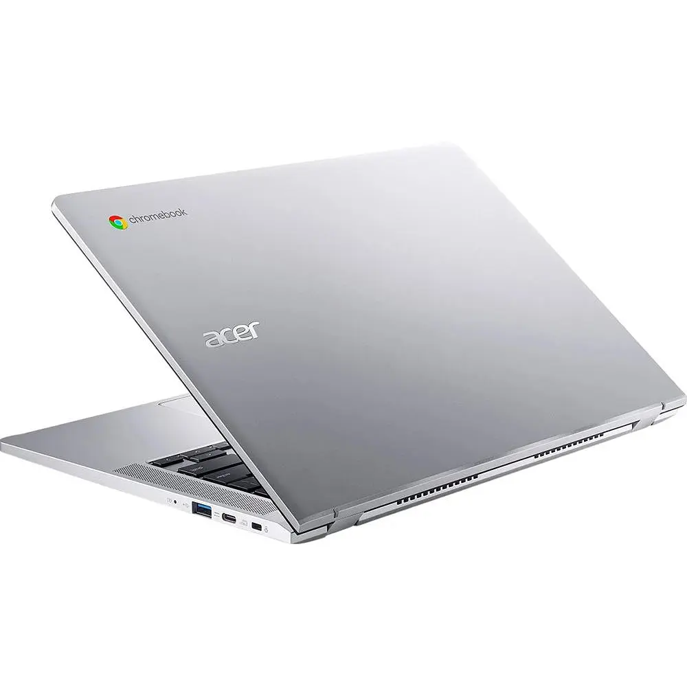 Acer Ноутбук Acer Chromebook CB314-4H 14" FHD IPS, Intel C N100, 8GB, F128GB, UMA, ChromeOS, сріблястий - фото 5