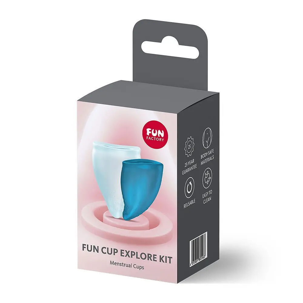 Набір менструальних чаш Fun Factory FUN CUP EXPLORE KIT, 2 шт - фото 7