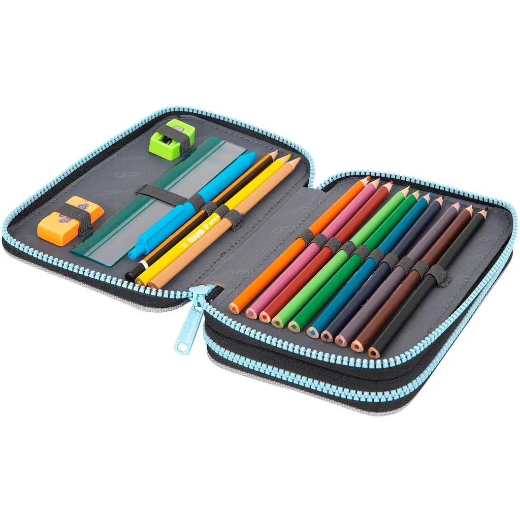 Пенал з наповненням CoolPack Jumper 2 Doggy, 2 відділення (F066694) - фото 2