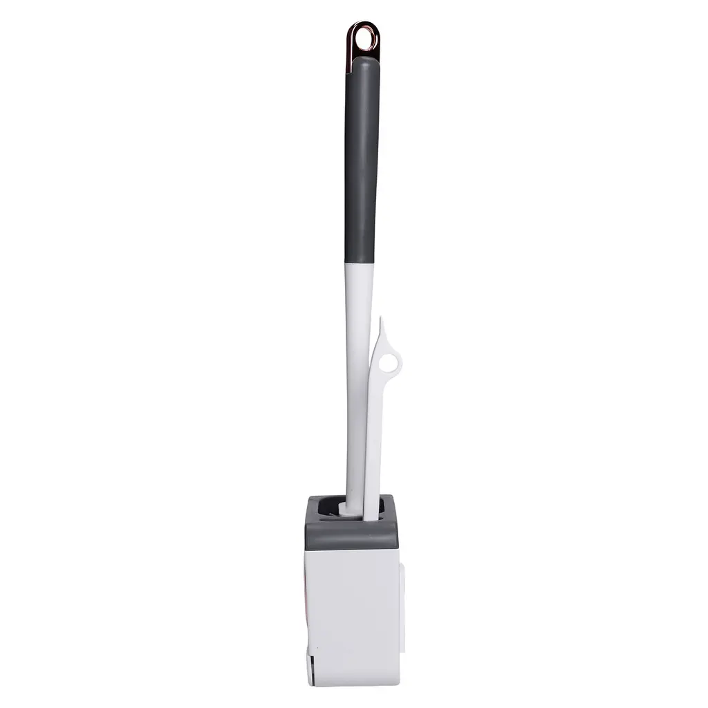 Комплект аксесуарів для туалету з підставкою, темно-сірий Household Cleaning Products HP-35015-48DG - фото 8