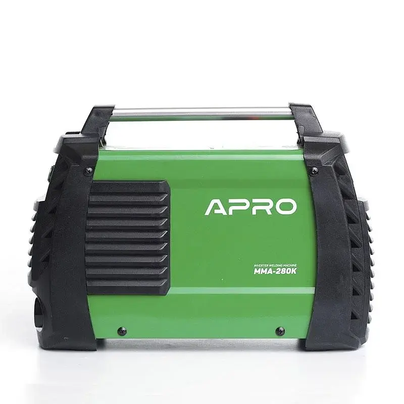 Сварочный аппарат инверторный APRO MMA-280K 5 мм + набор кабелей и пластиковый кейс 30412 - фото 4