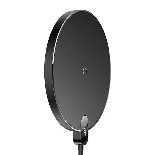 Бездротовий ЗП Baseus Digital LED Display Gen 2 Wireless Charger 15W чорний CCED000001 - фото 4