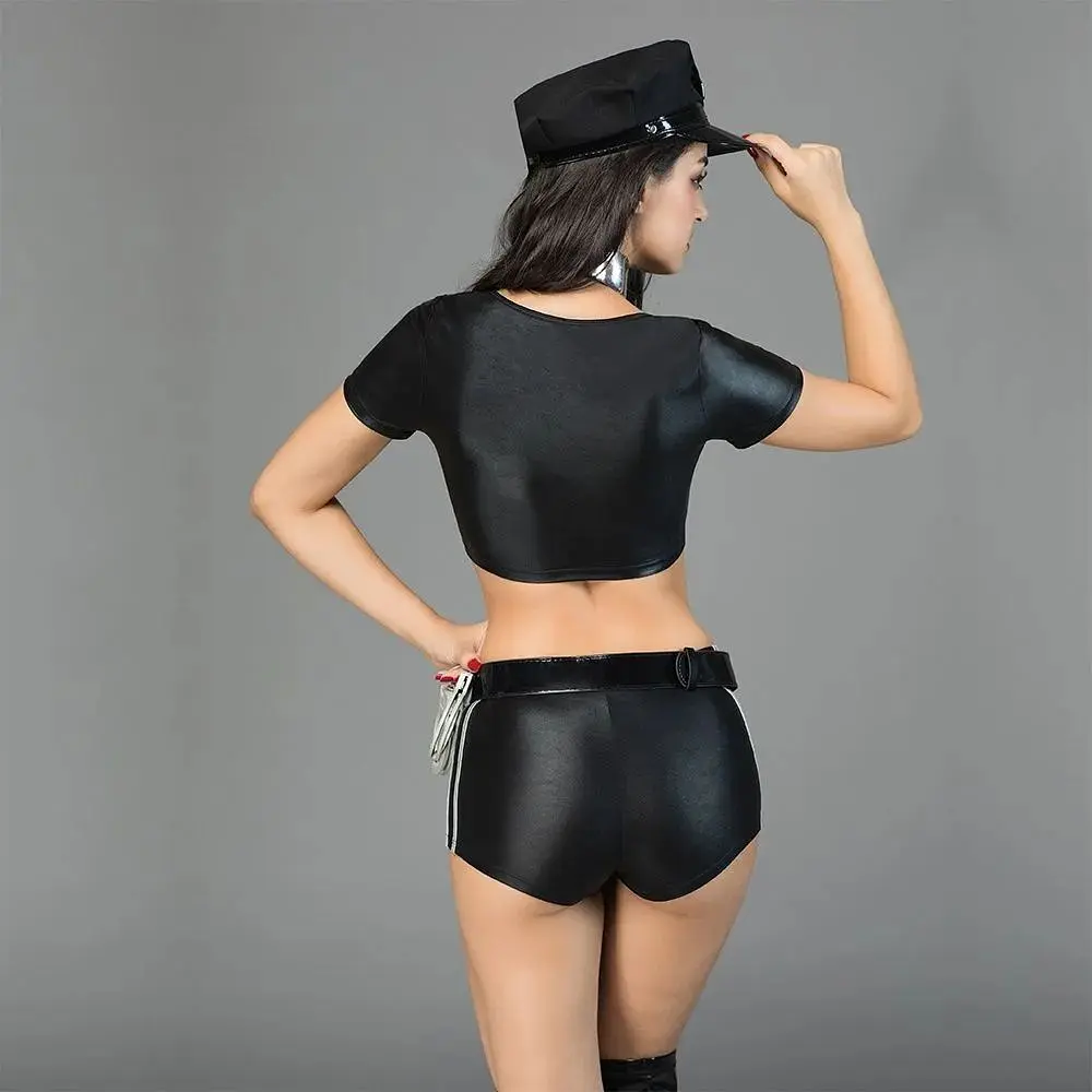 Еротичний костюм поліцейської JSY Чарівна Бонні One Size Black - фото 2