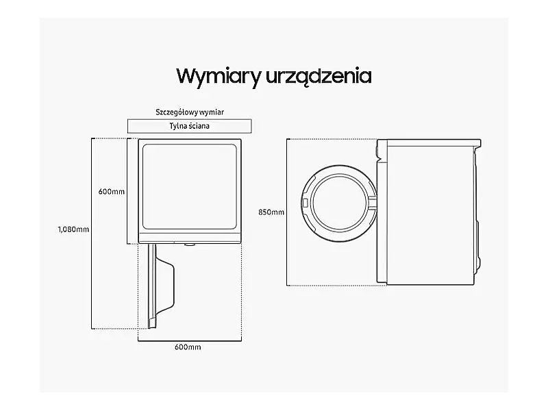 Сушильная машина Samsung Bespoke DV90BB7445GE - фото 4
