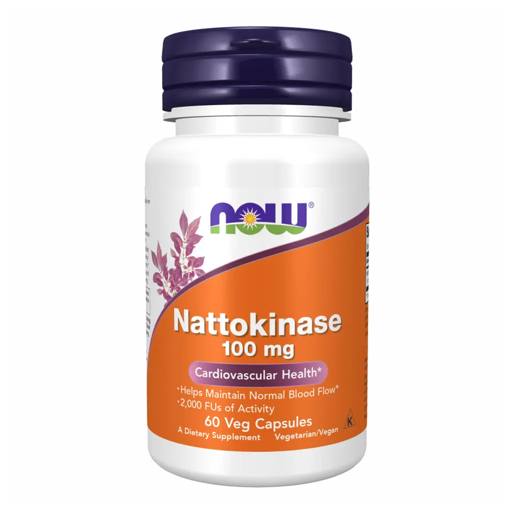 Натуральні добавки Nattokinase 100mg - 60 vcaps