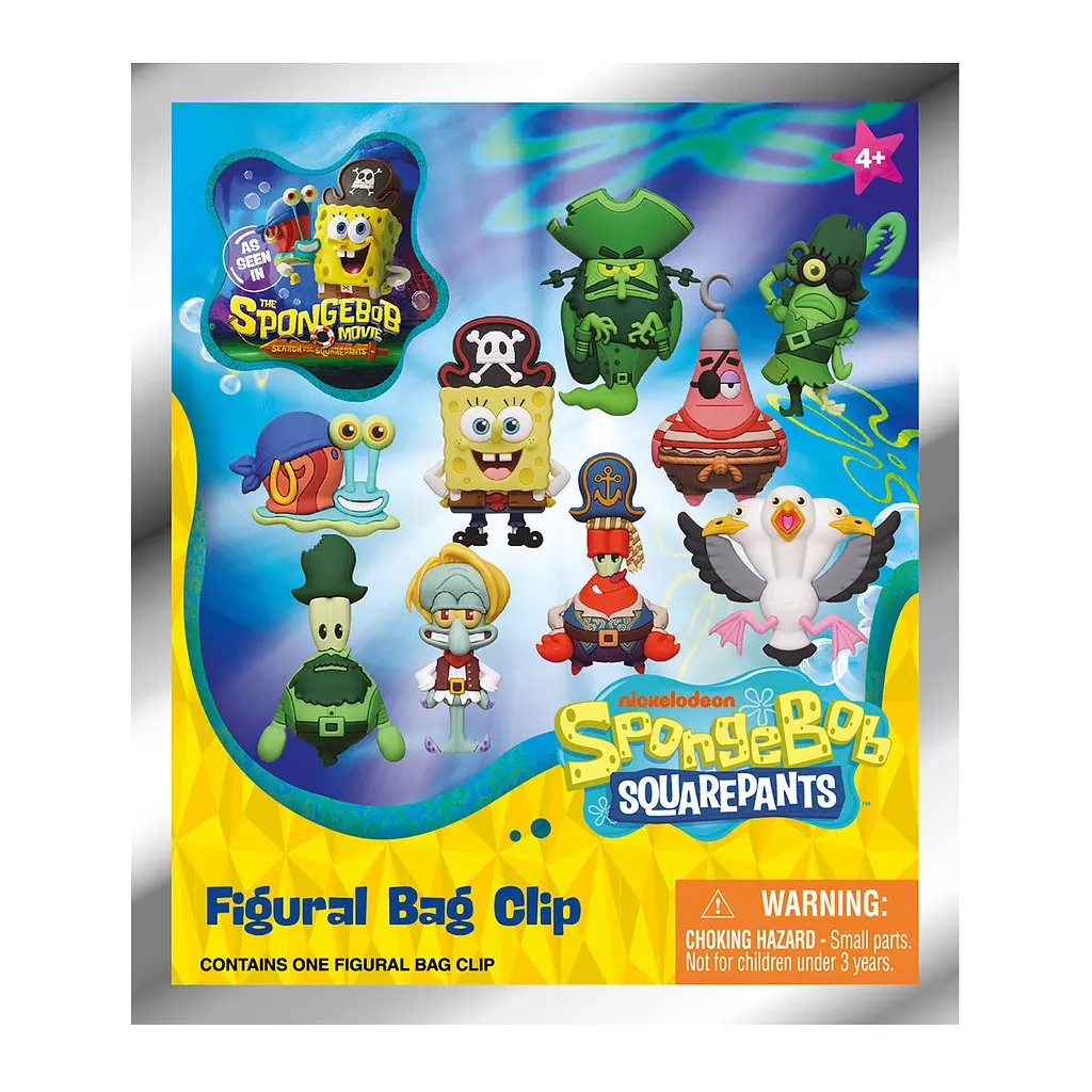 Игровая фигурка на клипсе Monogram серии Губка Боб
